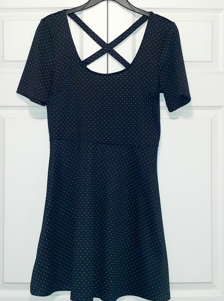 H&M polka dot skater dress